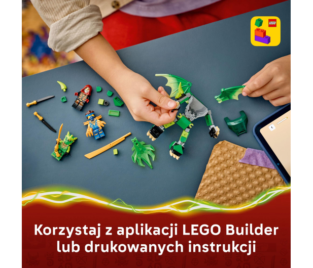 LEGO NINJAGO 71862 Smoczy Mech Lloyda — zestaw bitewny - 1529823 - zdjęcie 8
